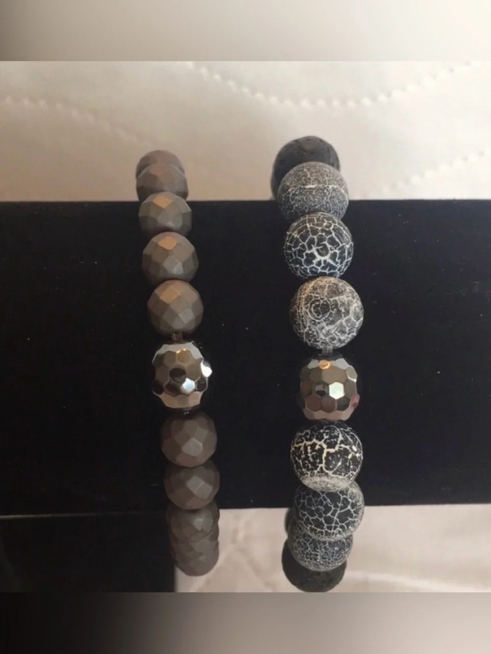 Men’s 2 Set Cross Stainless Steel Bracelet Set NWT